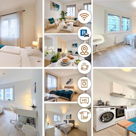 Rosenberg-Suites - Zentral, Stellplatz, Grosse Terasse, Business & Privat ハイルブロン エクステリア 写真
