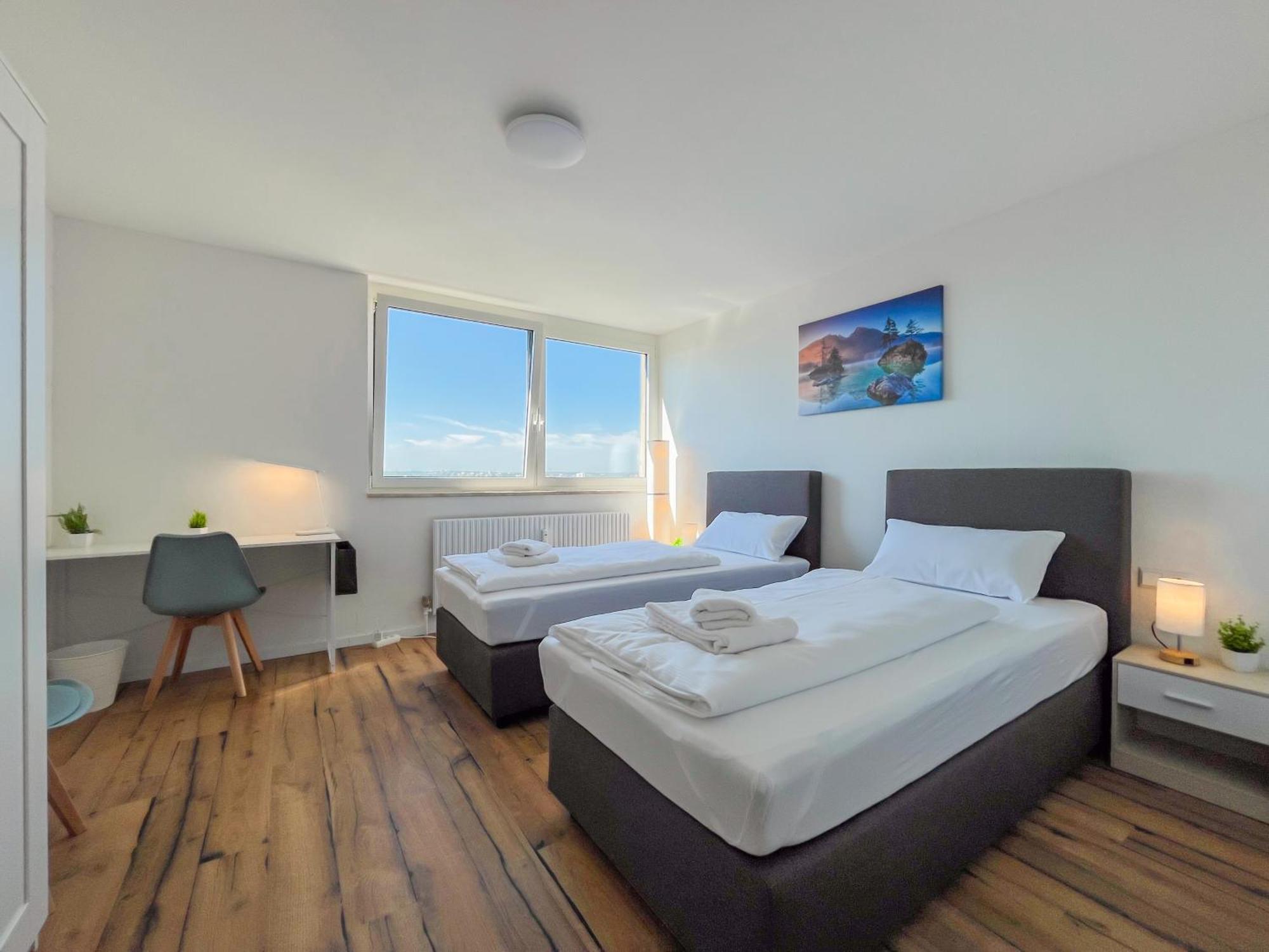 Rosenberg-Suites - Zentral, Stellplatz, Grosse Terasse, Business & Privat ハイルブロン エクステリア 写真