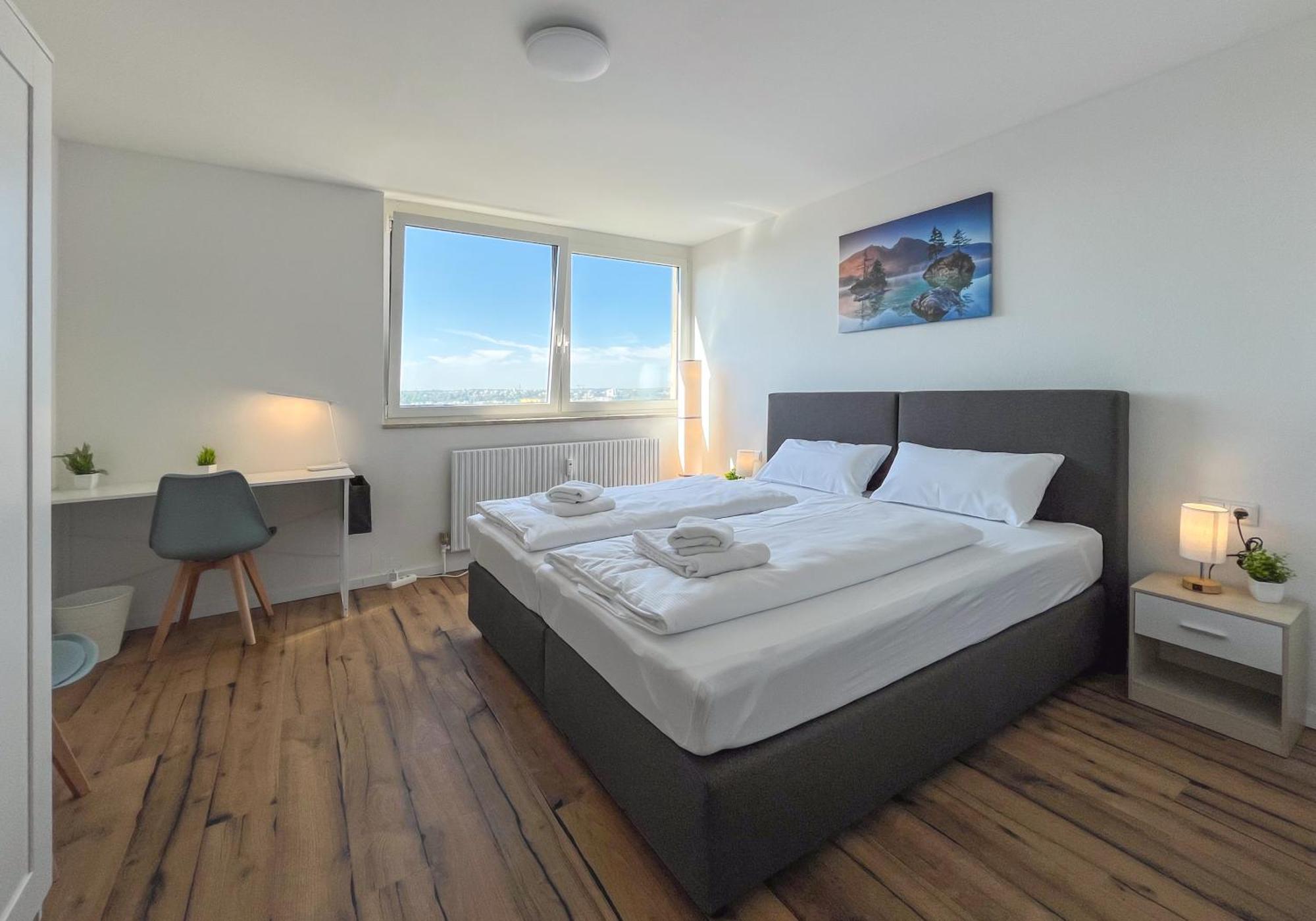Rosenberg-Suites - Zentral, Stellplatz, Grosse Terasse, Business & Privat ハイルブロン エクステリア 写真